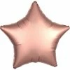 Party Animal Direct METALLIC ROSE COPPER STAR FOIL Foil Balloons