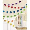 Party Animal Direct 6 DOT GARLAND - RAINBOW