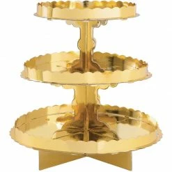 Party Animal Direct Cake Stands 3 Tier Gender Reveal