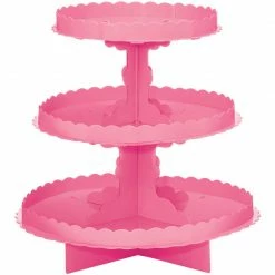 Party Animal Direct Cake Stands 3 Tier Gender Reveal