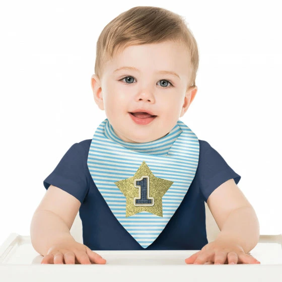 Party Animal Direct 1ST Birthday Boy Bib