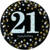 Party Animal Direct Sparkling Celebration 21st Dinner Plates