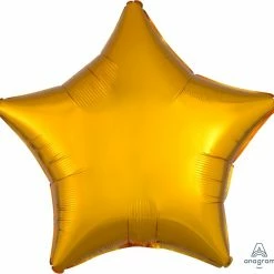 Party Animal Direct METALLIC GOLD STAR FOIL