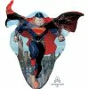 AMSCAN Supershape Foil Balloons SUPERSHAPE SUPERMAN MAN OF STEEL P38