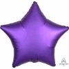 Party Animal Direct Purple Star Foil Balloon (45cm)