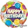Party Animal Direct Holographic Happy Birthday With Dots