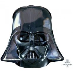 AMSCAN SUPERSHAPE XL STAR WARS DARTH VADER HELMET P35 Supershape Foil Balloons
