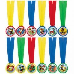 Party Animal Direct PAW PATROL MINI AWARD MEDAL FAVORS