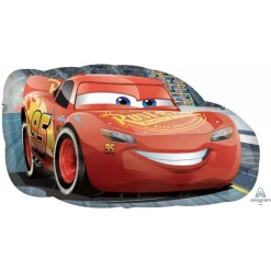 AMSCAN Supershape Foil Balloons SUPERSHAPE CARS 3 LIGHTNING MCQUEEN P38