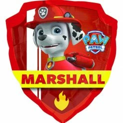 AMSCAN Supershape Foil Balloons Paw Patrol Double Sided Super Shape Shield - Supershape Foil Balloon
