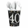 Party Animal Direct 40th Birthday Sparkling Celebration 40th Cups