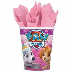 Party Animal Direct Paw Patrol Girl 266ml Cups