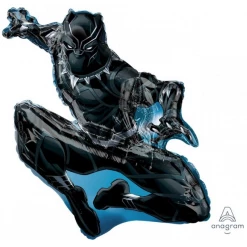 AMSCAN SUPERSHAPE BLACK PANTHER P38