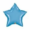Party Animal Direct CHROME BLUE STAR FOIL BALLOON Foil Balloons