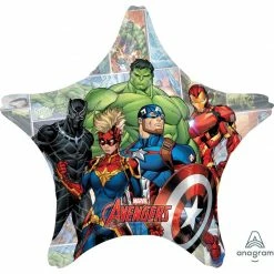 AMSCAN Supershape Foil Balloons JUMBO AVENGERS MARVEL POWERS UNITE