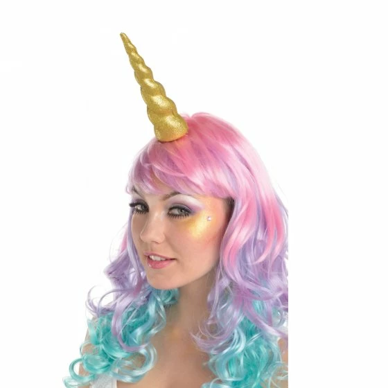 Party Animal Direct Unicorn Party UNICORN HORN GOLD GLITTERED