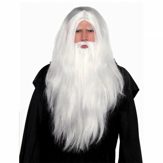 Party Animal Direct Costumes SORCERER WIG AND BEARD SET
