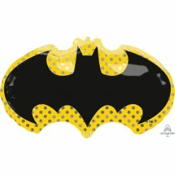AMSCAN Supershape Foil Balloons SUPERSHAPE BATMAN SYMBOL