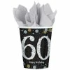 Party Animal Direct Sparkling Celebration 60th Cups 60th Birthday