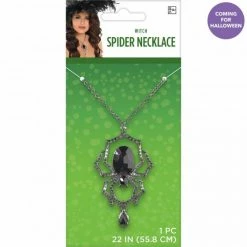 Party Animal Direct Costumes Spider Necklace - Costume Accessory
