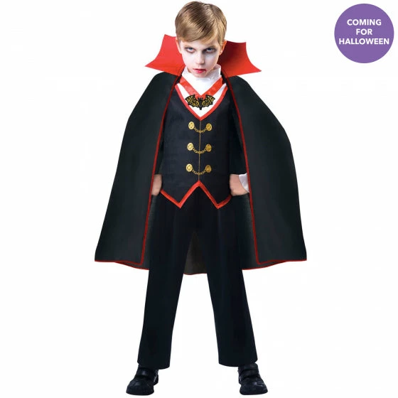 Party Animal Direct Costume Dracula Boy 8-10 Years Costumes