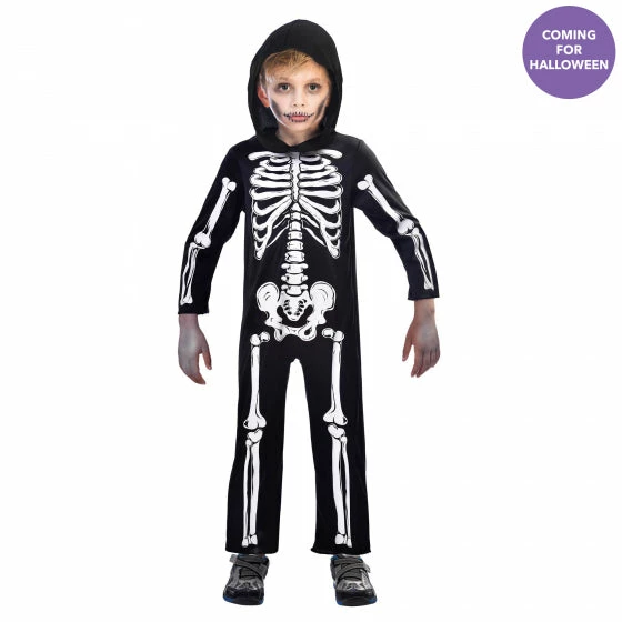 Party Animal Direct Costume Skeleton Jumpsuit 6-8 Years Costumes