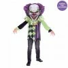 Party Animal Direct COSTUME SCARY CLOWN BIG HEAD 8-10 YEARS Kids Costumes