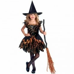 Party Animal Direct Costume Spooky Spider Witch Girls 3-4 Years Costumes
