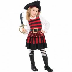 Party Animal Direct Costume Pirate Little Lass 6-8 Years Costumes