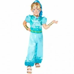 Party Animal Direct Costumes Costume Shimmer & Shine - Shine 2-3 Years