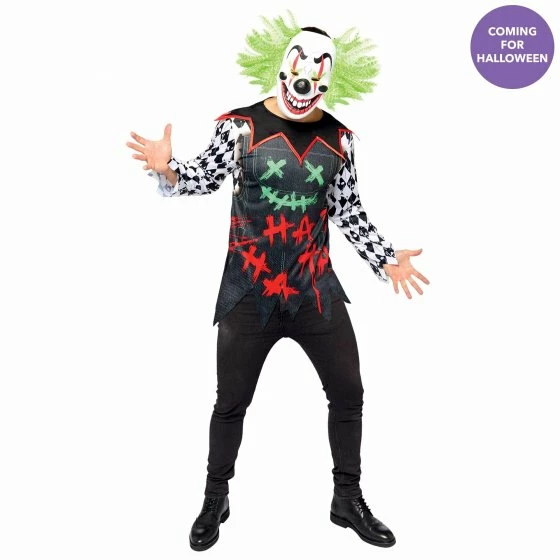 Party Animal Direct Costumes COSTUME HAHA CLOWN SET MEN'S ADULT PLUS SIZE