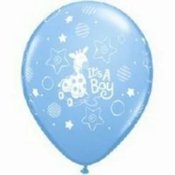 Party Animal Direct IT'S A BOY - 10 PACK Printed Balloons