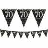 Party Animal Direct Sparkling Celebration 70th Bunting Banner 70th Birthday