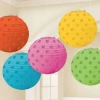 Party Animal Direct Rainbow Lanterns (Pack Of 5)