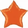 Party Animal Direct ORANGE Star Foil Foil Balloons