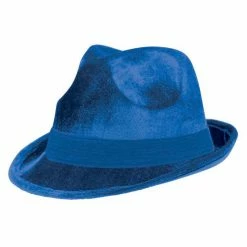 Party Animal Direct Team Spirit / Team Colours Blue Fedora Hat