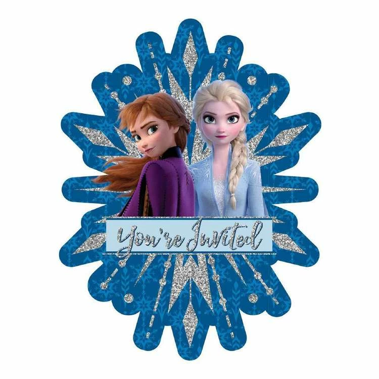 Party Animal Direct Frozen 2 Deluxe Invitations