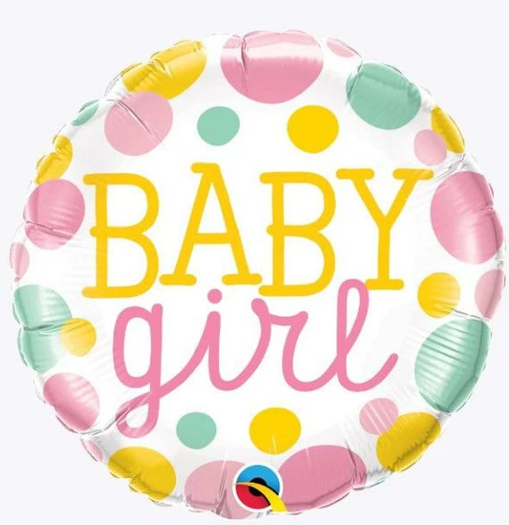 Party Animal Direct Baby Shower BABY GIRL Foil Balloon (Pink)