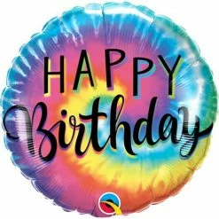 Party Animal Direct HAPPY BIRTHDAY TIEDYE FOIL