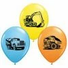Party Animal Direct Construction Latex Balloon (5 Pack)