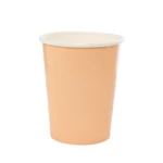 Five Star FS PAPER CUP PEACH 260ML 10PK Paper Partyware