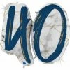 Party Animal Direct Marble Mate Blue #40 Shape Supershape Foil Balloons
