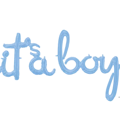 Party Animal Direct Baby Shower It's A Boy Air-filed Decoration (blue)