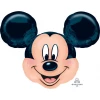 AMSCAN SUPERSHAPE XL MICKEY MOUSE HEAD P38 Supershape Foil Balloons