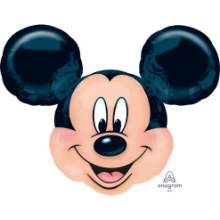 AMSCAN SUPERSHAPE XL MICKEY MOUSE HEAD P38 Supershape Foil Balloons
