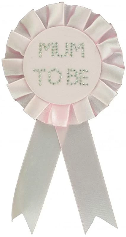 Party Animal Direct Baby Shower MUM TO BE Rosette (Pink)