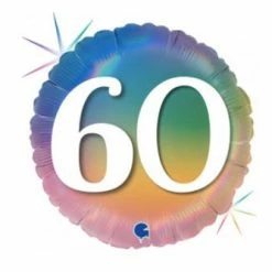 Party Animal Direct 60TH OMBRE FOIL 60th Birthday