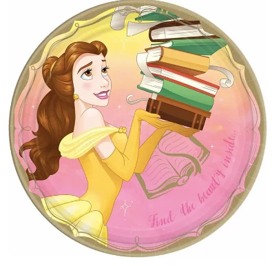 Party Animal Direct Beauty And The Beast Plates