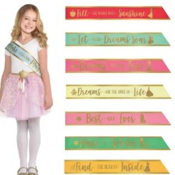 Party Animal Direct Disney Princess Sash Set