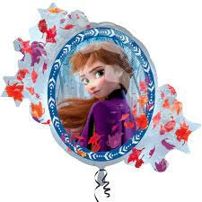 Party Animal Direct Disney Frozen Anna And Elsa Supershape Foil Balloon